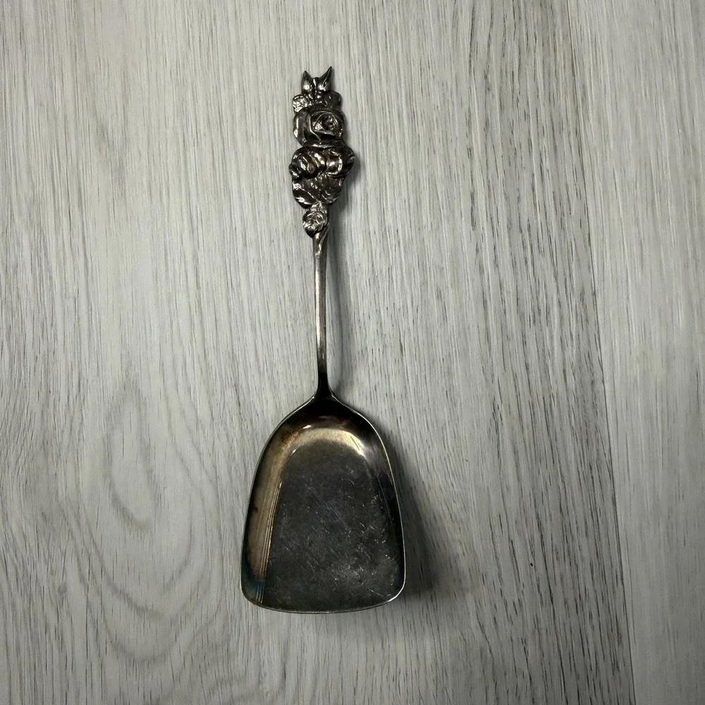 Reed & Barton Harlequin Tea Rose Silverplate Bon Bon Nut Sugar